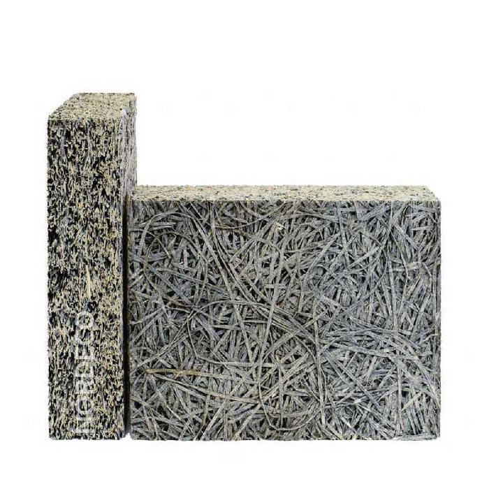 Фибролитовая плита Nordeco ФП 400-50С 2400х600х50 низкой плотности на сером цементе фото 3