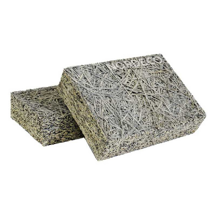 Фибролитовая плита Nordeco ФП 450-25Б 1200х600х25 средней плотности на белом цементе фото 2