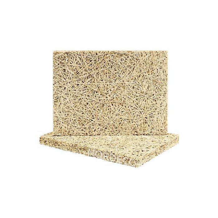 Фибролитовая плита Nordeco ФП 570-15Б 1200х600х15 повышенной плотности на белом цементе