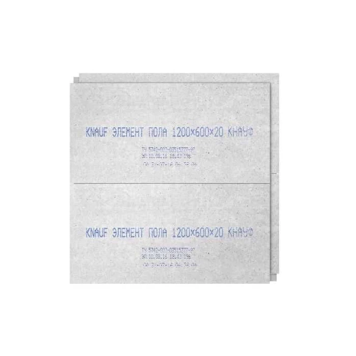 Элемент пола Кнауф-суперпол (эп) 20х600х1200